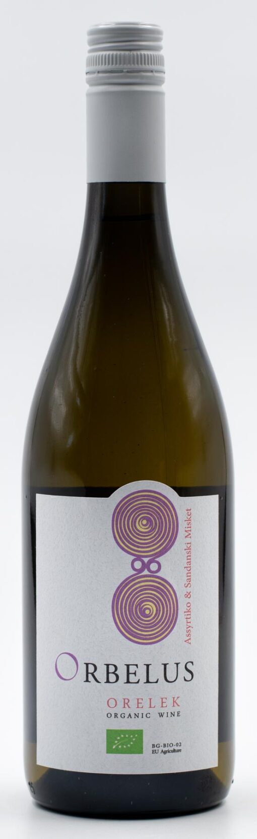 Orbelus Orelek Assyrtiko & Sandanski Misket – bio biele víno z Bulharska
