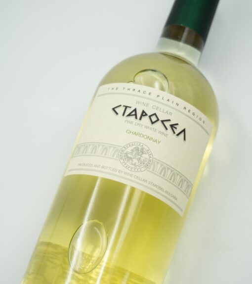 Biele bulharské víno Starosle Winery Chardonnay