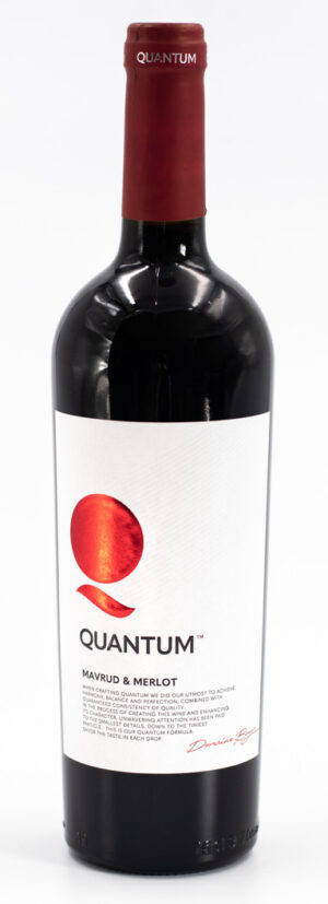 Bulharské červené suché víno Quantum Mavrud a Merlot z vinárstva Domaine Boyar