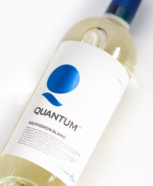 Bulharské biele víno Sauvignon Blanc Quantum detail