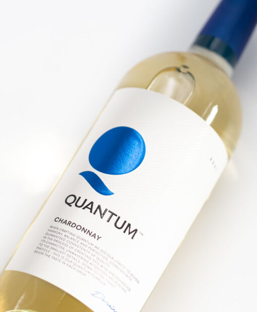 Detail bulharského bieleho vína Quantum Chardonnay prowine.sk