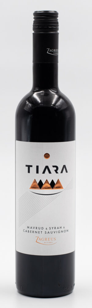 Bulharské víno Tiara Mavrud, Cabernet Sauvignon a Syrah