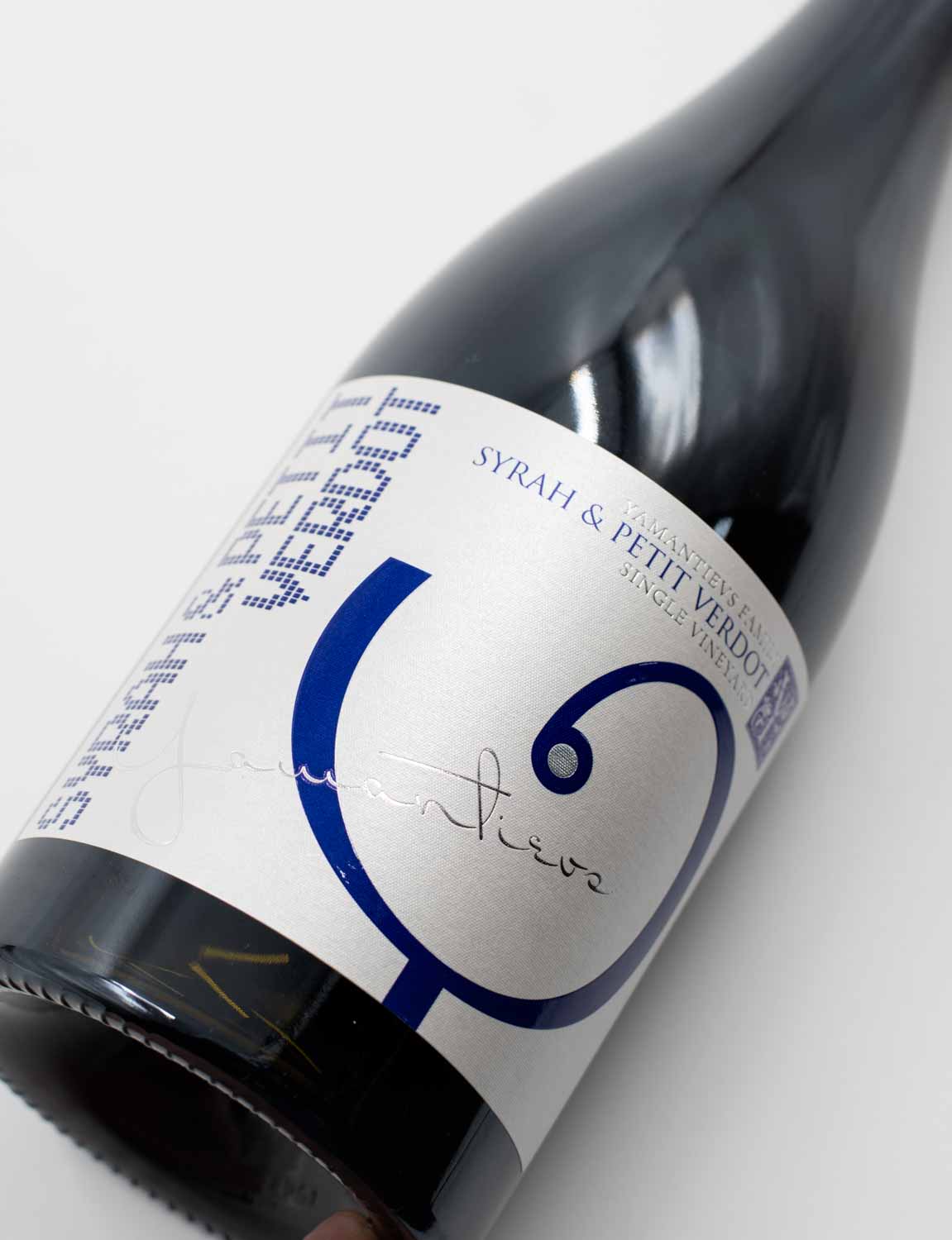 Fľaša vína Yamantievs Syrah x Petit Verdot Single Vineyard vinárstvo Yamantievs