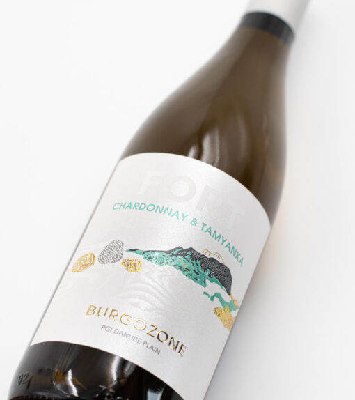 Bulharské suché víno Tamyanka a Chardonnay z vinárstva Burgozone