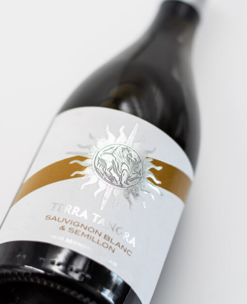 Biele bulharské suché víno Sauvignon Blanc Semillon Terra Tangra