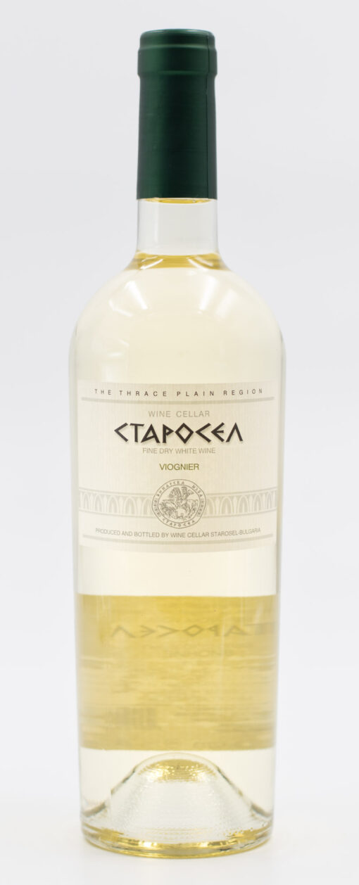 Starosel bulharské bílé suché víno Viognier
