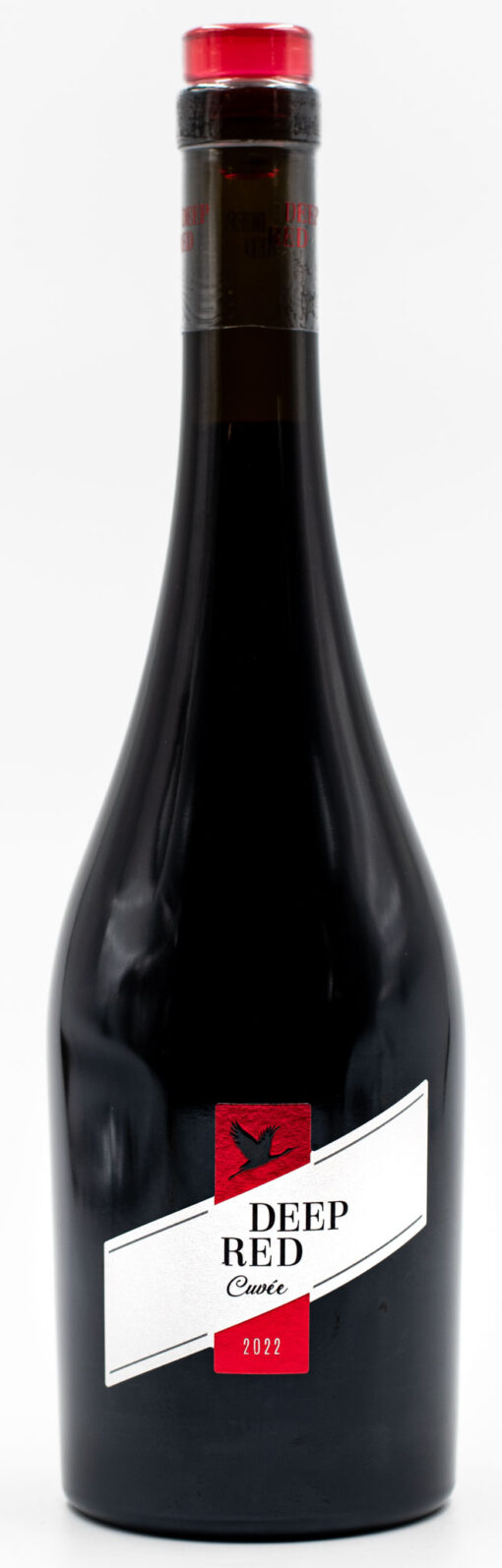 Fľaša bulharského Deep Red cuvée z vinárstva Domaine Boyar