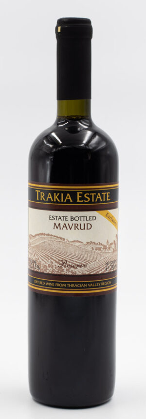Bulharská červená vína Trakia Estate Mavrud
